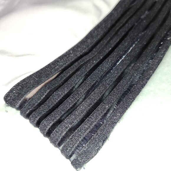 Lululemon Find Focus Sports Bra White Black Size 6 - Picture 3 of 14